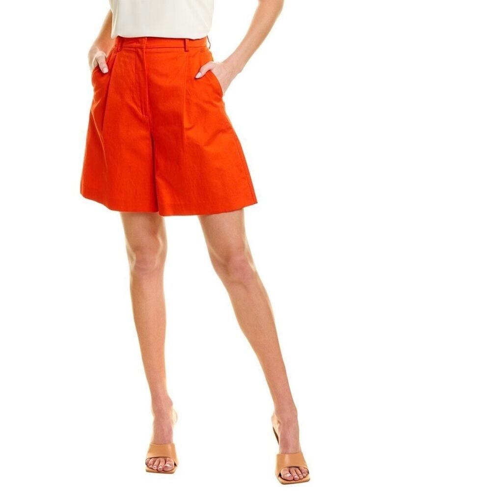NWT Max Mara Weekend Short Trouser in Orange Size 4